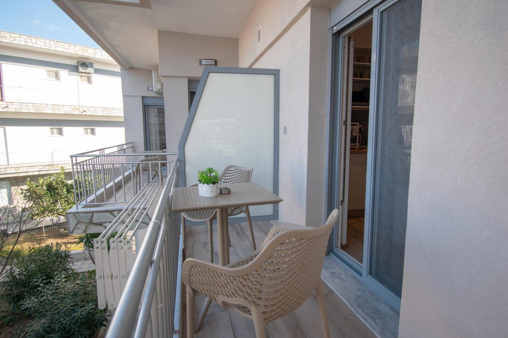 Magdalena Seaside Apartments Néa Róda Eksteriør bilde