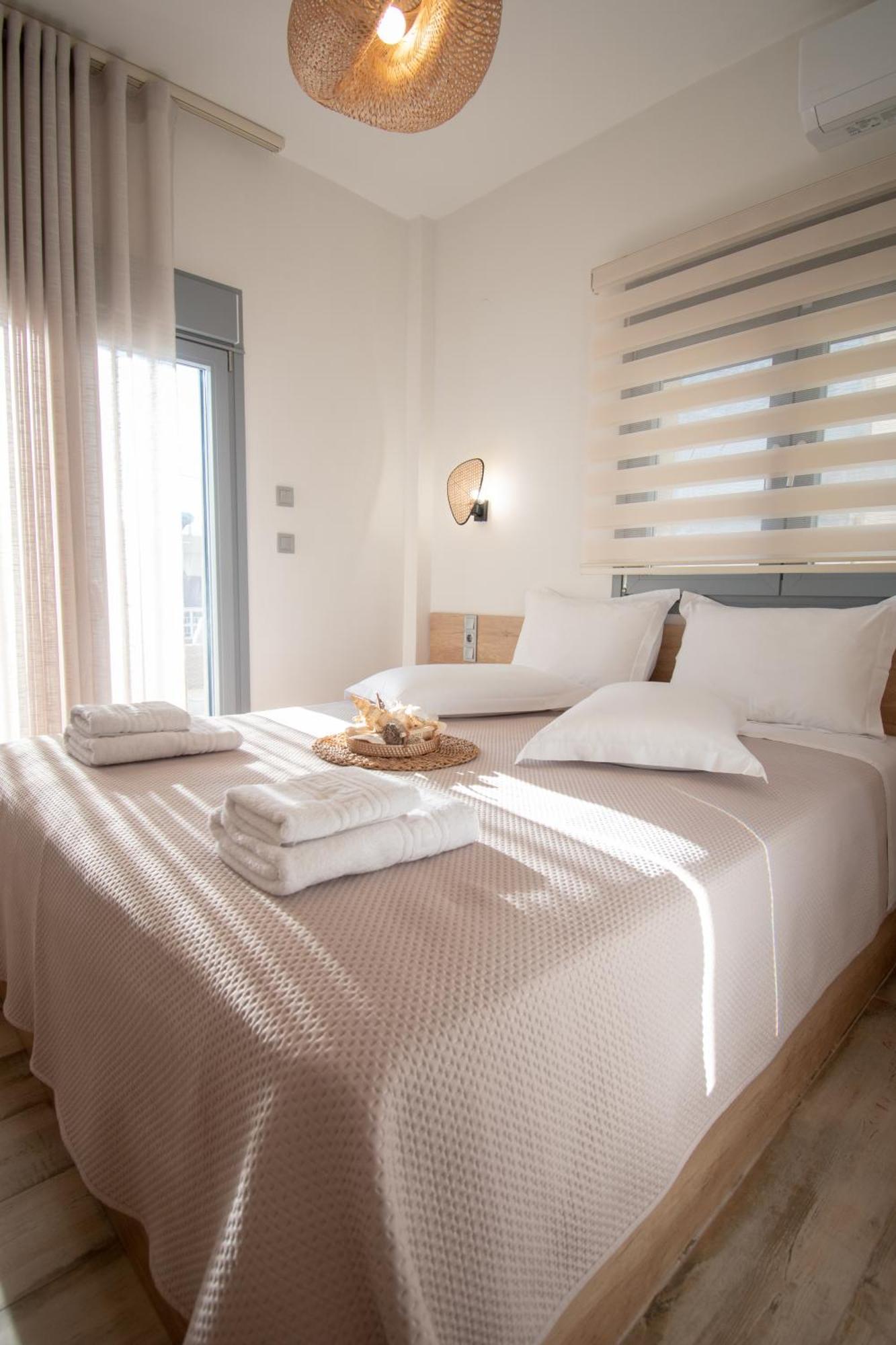 Magdalena Seaside Apartments Néa Róda Rom bilde