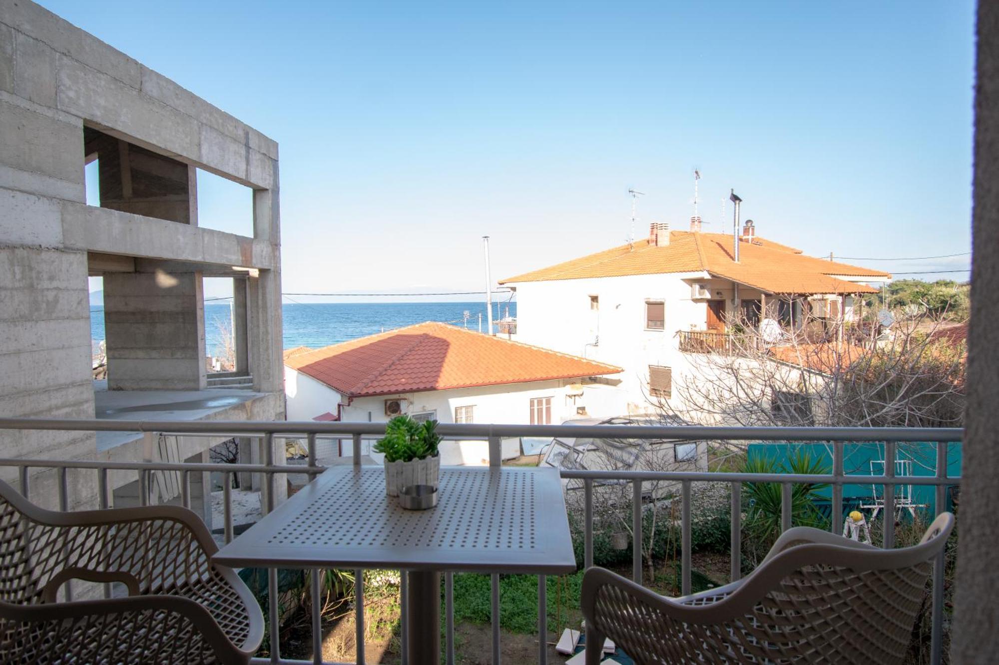 Magdalena Seaside Apartments Néa Róda Eksteriør bilde