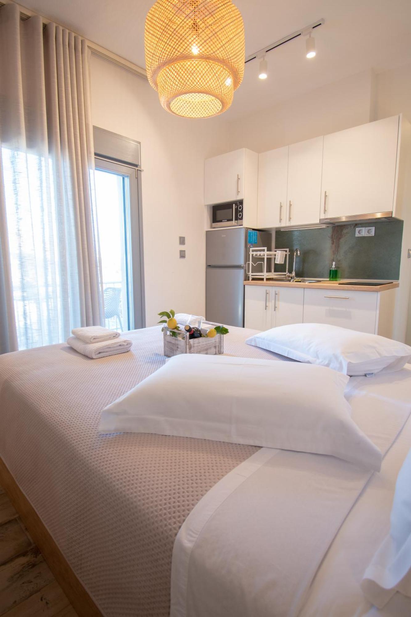 Magdalena Seaside Apartments Néa Róda Eksteriør bilde