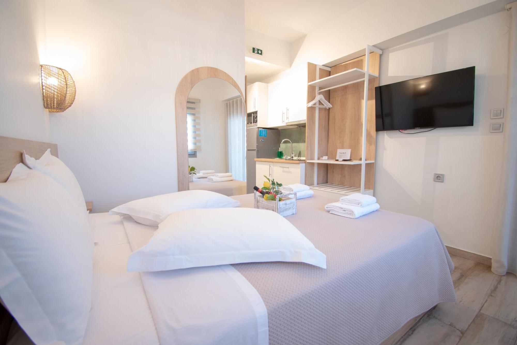 Magdalena Seaside Apartments Néa Róda Eksteriør bilde