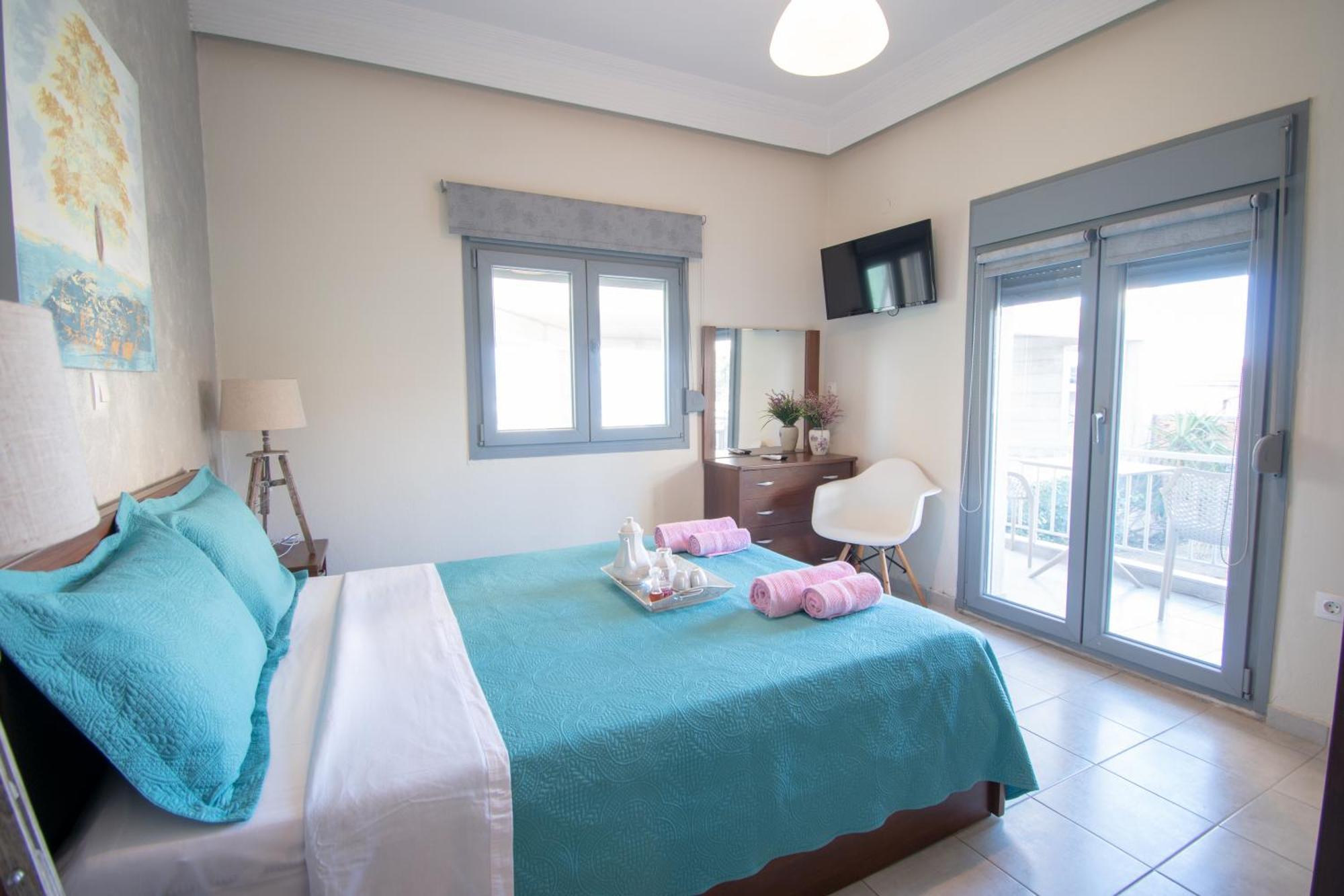 Magdalena Seaside Apartments Néa Róda Rom bilde