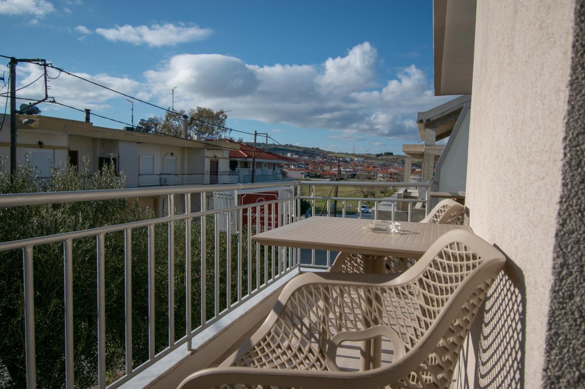 Magdalena Seaside Apartments Néa Róda Rom bilde