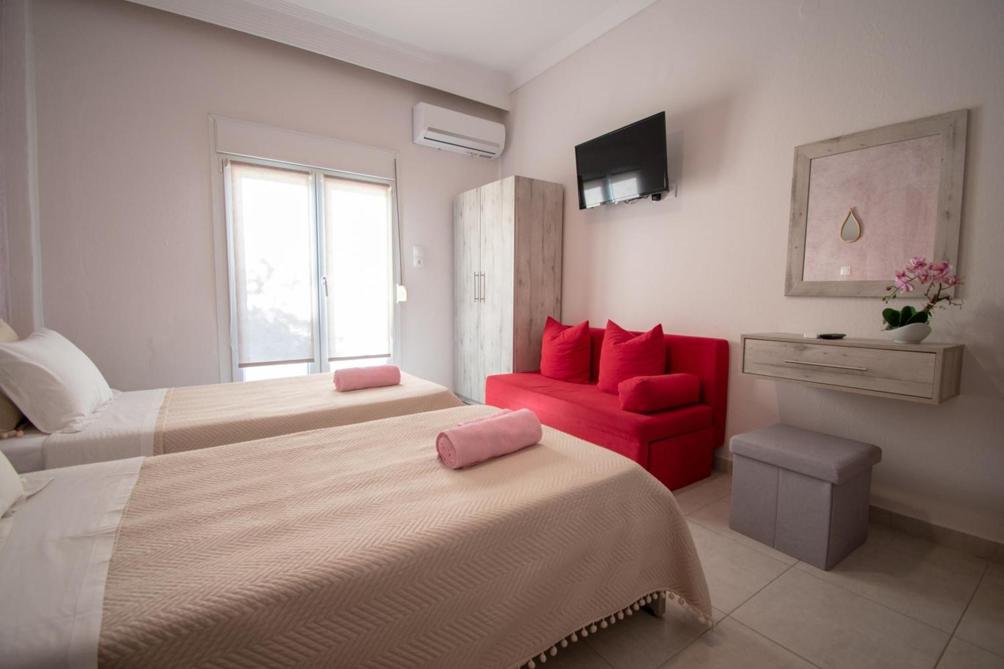 Magdalena Seaside Apartments Néa Róda Rom bilde
